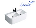 Раковина Double COMO (750х400х300) двойная подвесная Cerutti SPA СТ9700 - фото 6135